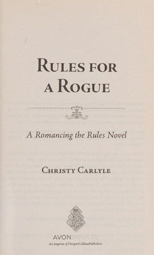 Rules for a rogue