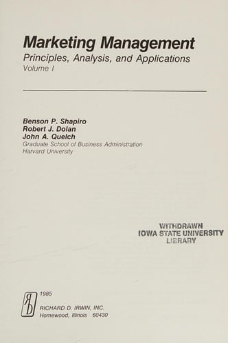 Marketing management