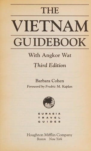 The Vietnam guidebook