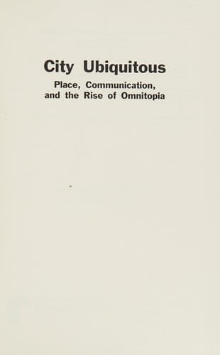 City ubiquitous
