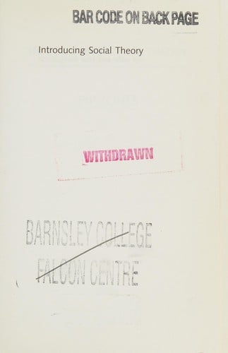 INTRODUCING SOCIAL THEORY