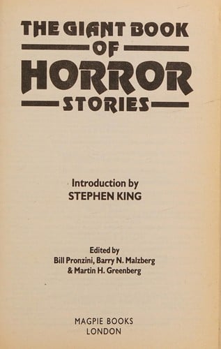 The Giant Book of Horror Stories
