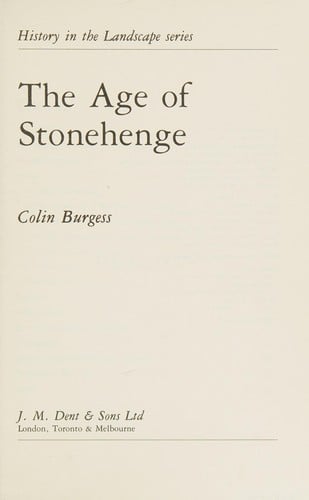 The age of Stonehenge