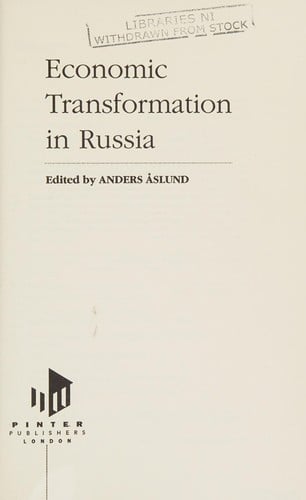 Economic transformation in Russia