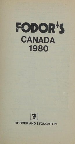 Fodor's Canada