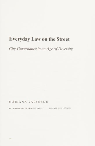 Everyday law on the street