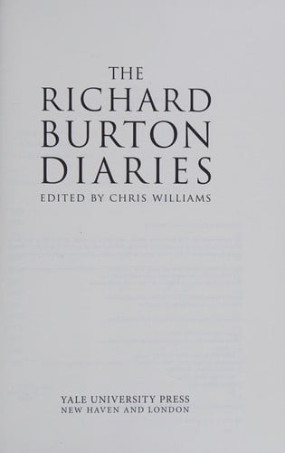 The Richard Burton diaries