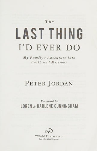 The last thing I'd ever do