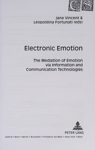 Electronic emotion