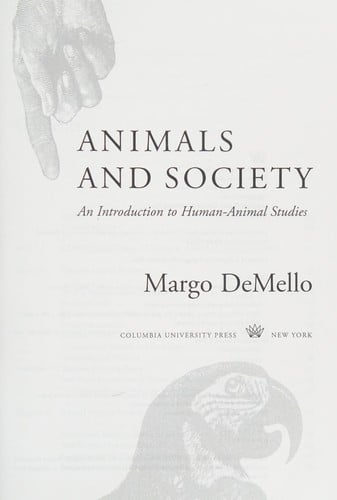 Animals and society