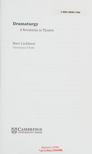 DRAMATURGY: A REVOLUTION IN THEATRE