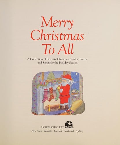 Merry Christmas to all