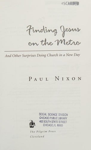 Finding Jesus on the Metro