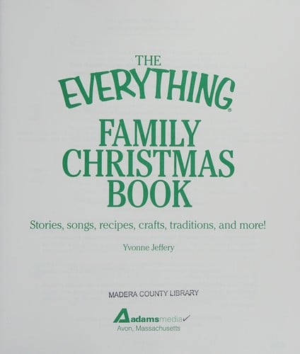 The everything family Christmas book