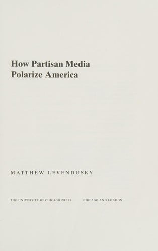 How partisan media polarize America