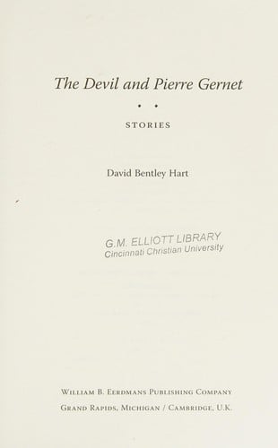 The Devil and Pierre Gernet