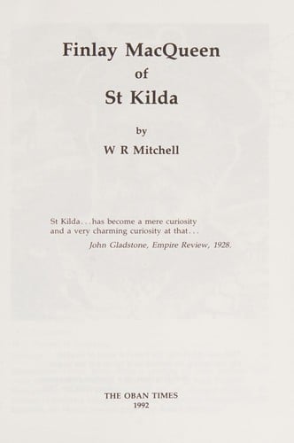 Finlay MacQueenof St Kilda