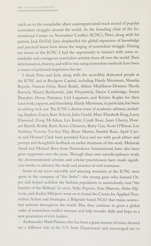 Why civil resistance works