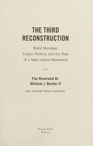 The third reconstruction