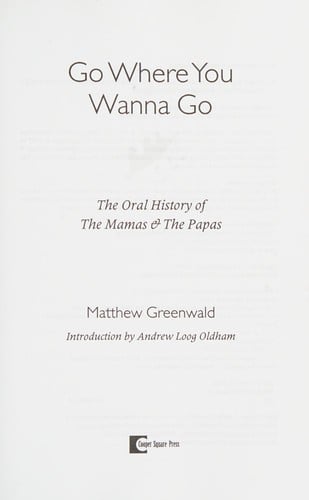 Go where you wanna go