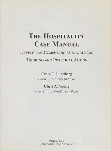 Hospitality management reality