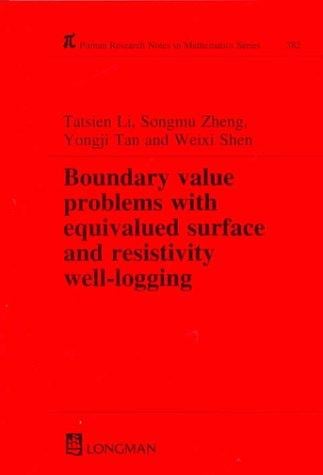 Boundary valve problems with equivalued surface and resistivity well-logging