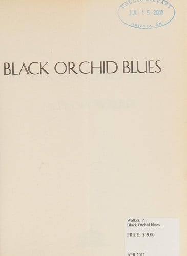 Black orchid blues