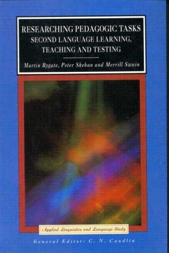 Researching pedagogic tasks