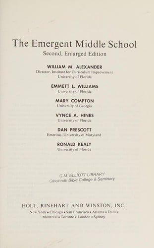 The Emergent middle school