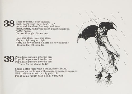 More word play finger play