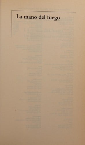 La mano del fuego
