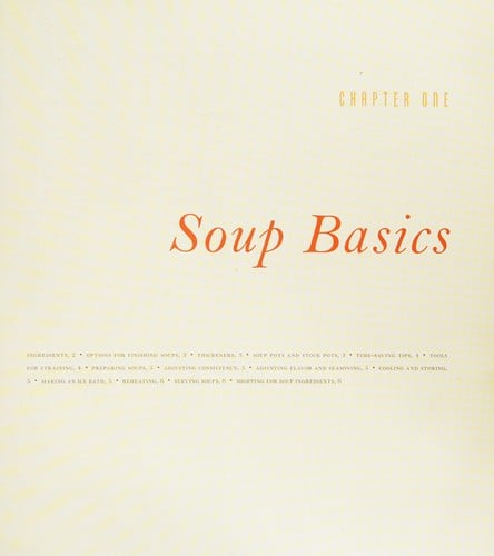 The new book of soups
