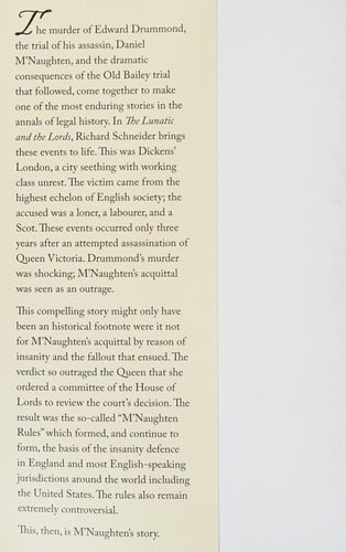 The lunatic and the lords