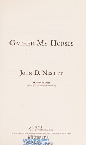 Gather my horses