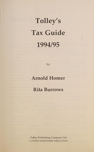 Tolley's tax guide