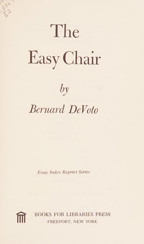 The easy chair