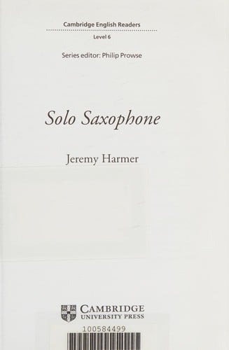 Solo saxophone
