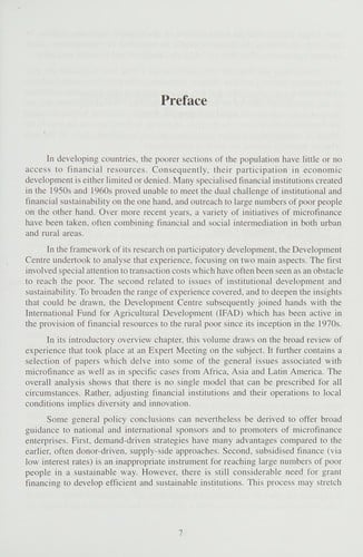 Microfinance for the poor?