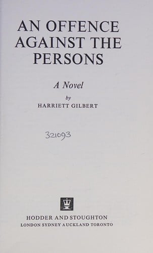 An offence against the persons