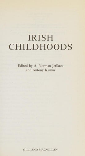 Irish childhoods