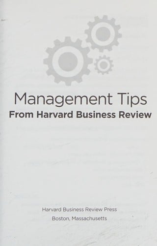 Management tips
