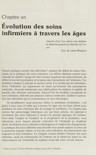 Individualisation des soins infirmiers