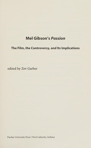 Mel Gibson's Passion
