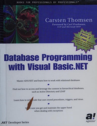Database programming with VB.NET