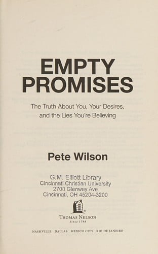 Empty promises