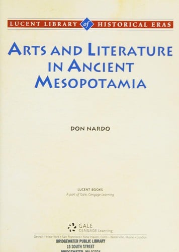 Arts and literature in ancient Mesopotamia