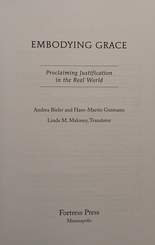 Embodying grace