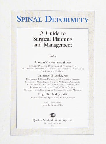 Spinal deformity