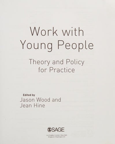 Work with young people