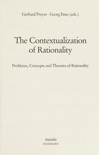 The contextualization of rationality